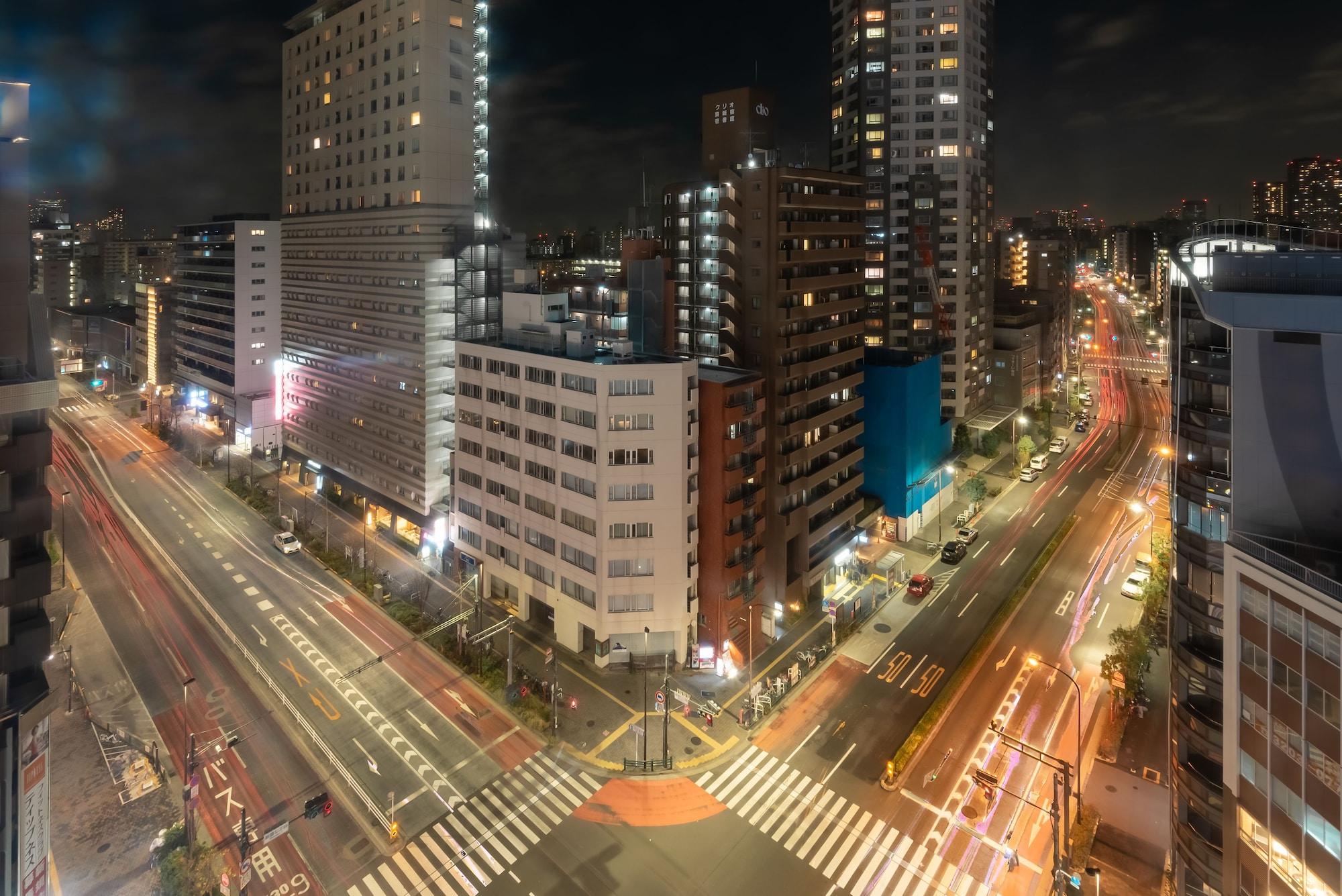 E Hotel Higashi Shinjuku Tóquio Exterior foto